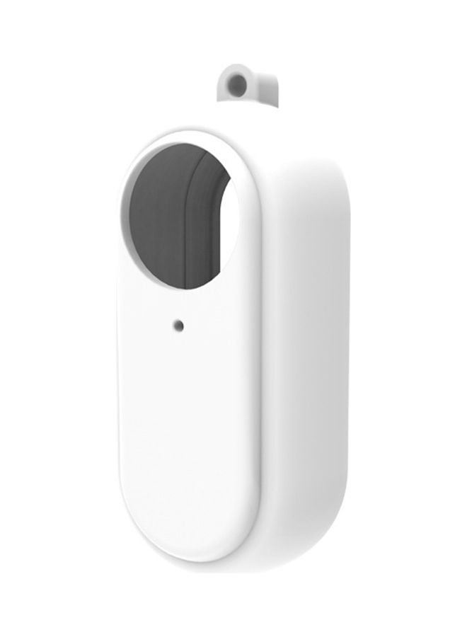 Wear-Resistant Protective Sleeve For Tiny Camera White 