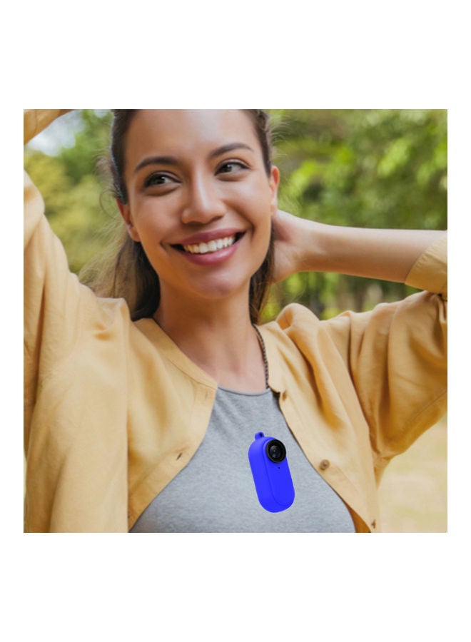 Wear-Resistant Protective Sleeve For Tiny Camera Blue  - Image 2