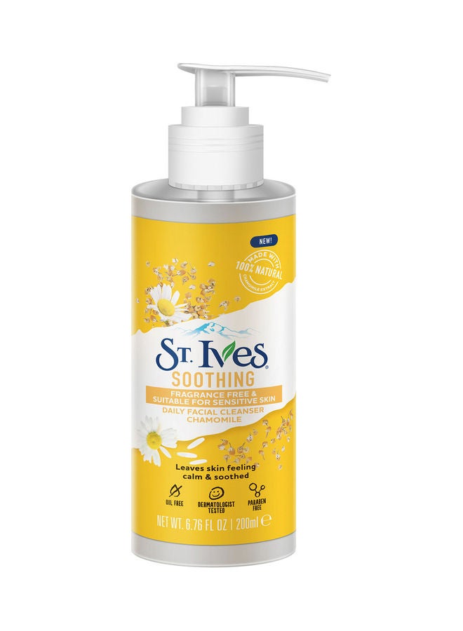 STIVES Soothing Face Wash With Chamomile Extracts Yellow 200ml - Image 1