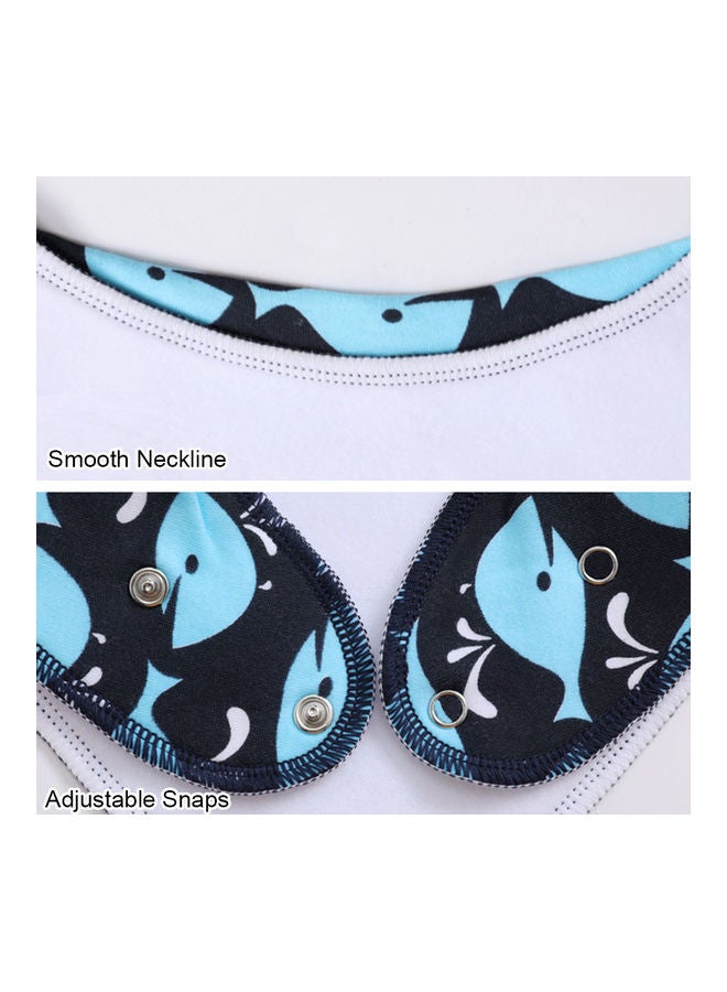 4 Piece Bandana Bibs With Pacifier Holder Set - Image 3