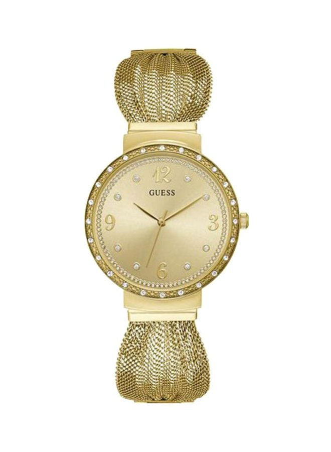 جس ساعة يد بعقارب مقاومة للماء طراز W1083L2 للنساء - Image 1