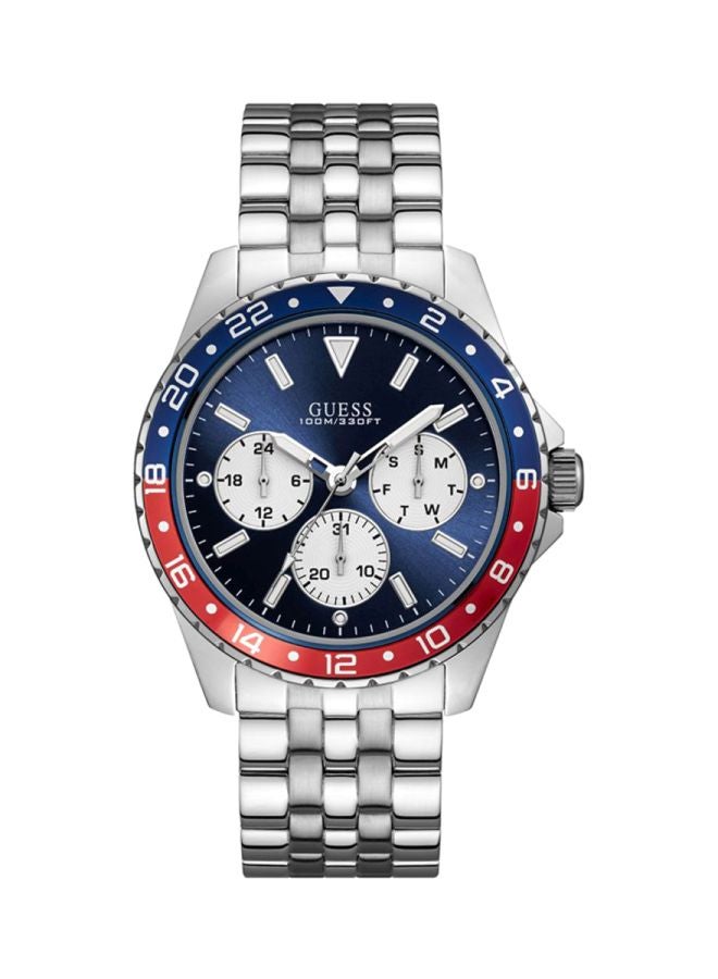 GUESS - Men's Stainless Steel Chronograph Watch W1107G2 - Image 1