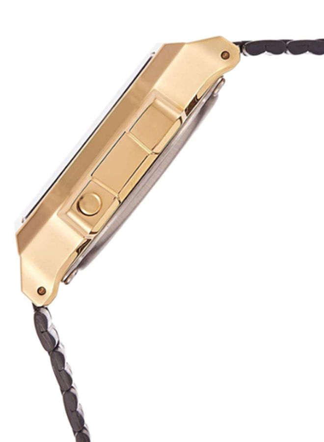 CASIO Men's Vintage Series Stainless Steel Digital Wrist Watch A168WEGB-1BDF - 39 mm - Black - Image 3