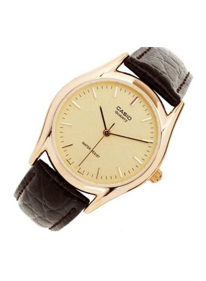 CASIO Women's Water Resistant Analog Watch Ltp-1094Q-9ARDF - 29 mm - Brown - Image 4