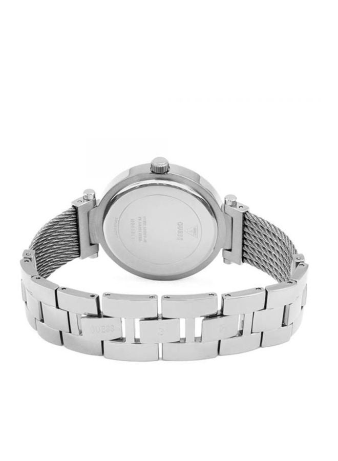 GUESS Women's Water Resistant Stainless Steel Analog Watch W0638L1 - 36 mm - Silver  - Image 2