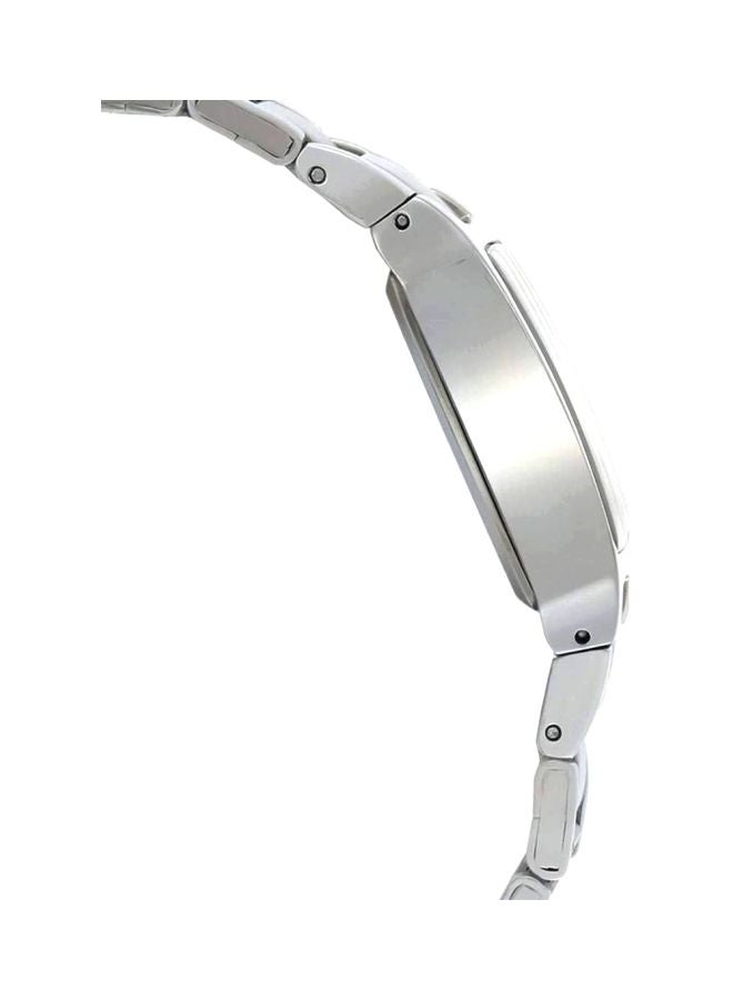 كاسيو ساعة يد بعقارب طراز LTP-1165A-1CDF - مقاس 33 مم - فضي للنساء - Image 4