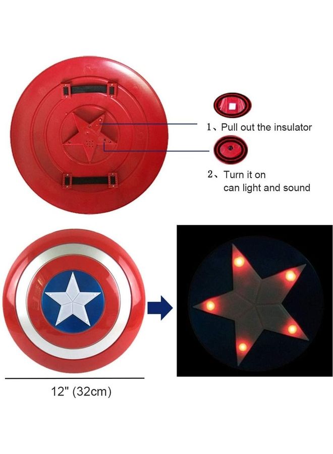 XiuWoo Double Sided Superman Costume, Shield, Cape And Mask Set  - Image 4