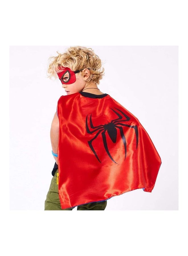 XiuWoo Double Sided Character Costume Cape And Mask Set  - Image 3