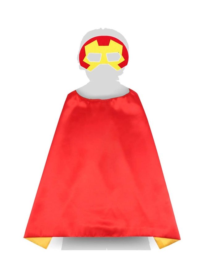 XiuWoo Double Sided Character Costume Cape And Mask Set  - Image 1
