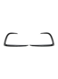 2-Piece Replacement Front Fog Light Trim Replacement For Tesla Model Y 2020 2021