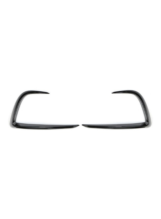 Generic - 2-Piece Replacement Front Fog Light Trim Replacement For Tesla Model Y 2020 2021 - Image 1