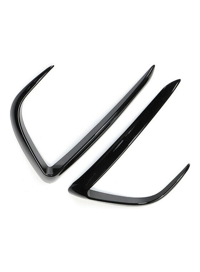 Generic - 2-Piece Replacement Front Fog Light Trim Replacement For Tesla Model Y 2020 2021 - Image 1