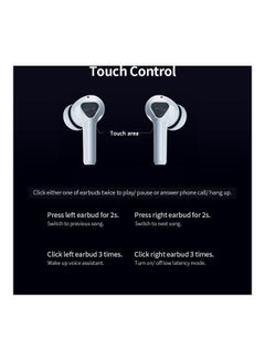 FlyDigi Wireless In-Ear Earbuds With Charging Case Grey  - Image 4