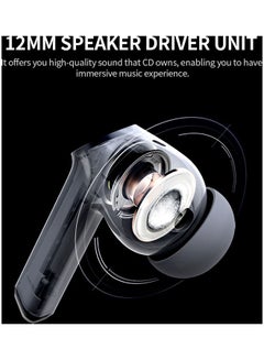 FlyDigi Wireless In-Ear Earbuds With Charging Case Grey  - Image 5
