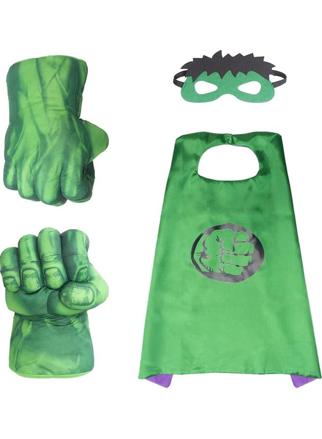 XiuWoo Double Sided Character Costume Cape And Mask With Gloves Set  - Image 1