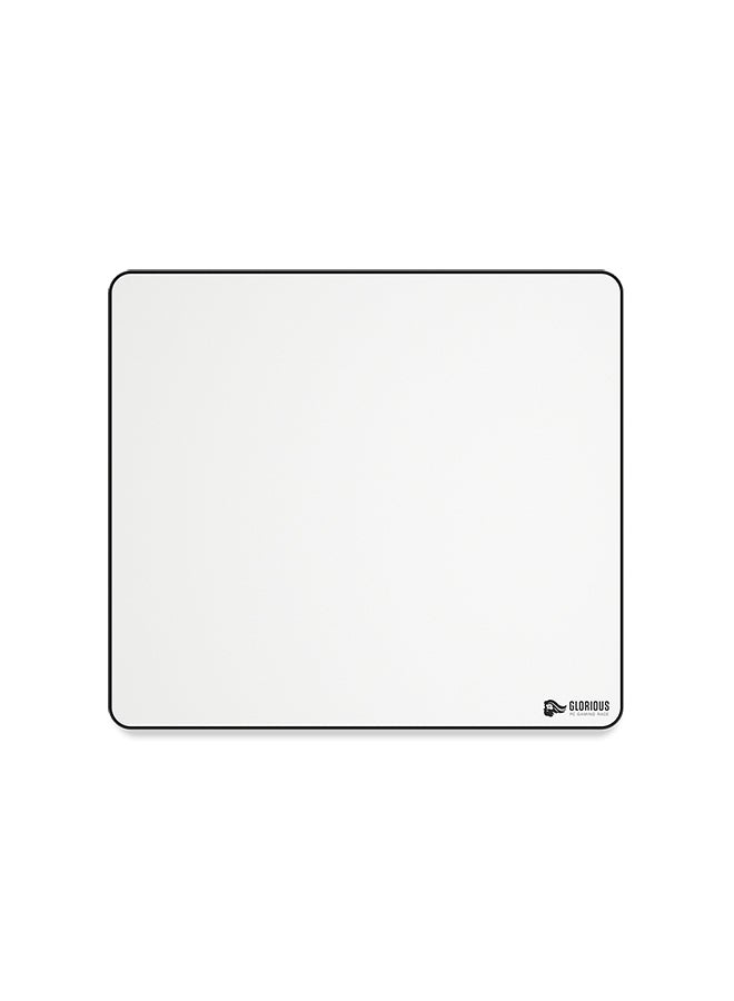 Glorious Glorious XL Gaming Mouse Pad 16"X18" - White Edition  - Image 1