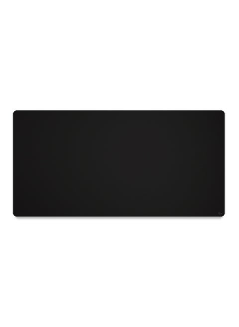 Glorious 3XL Extended Gaming Mouse Mat / Pad - Stealth Edition - Large, Wide (3XL Extended) Black Cloth Mousepad, Stitched Edges | 24"x48" (G-3XL-STEALTH)