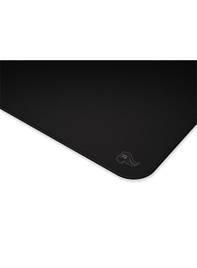 Glorious - Glorious 3XL Extended Gaming Mouse Mat / Pad - Stealth Edition - Large, Wide (3XL Extended) Black Cloth Mousepad, Stitched Edges | 24"x48" (G-3XL-STEALTH) - Image 1
