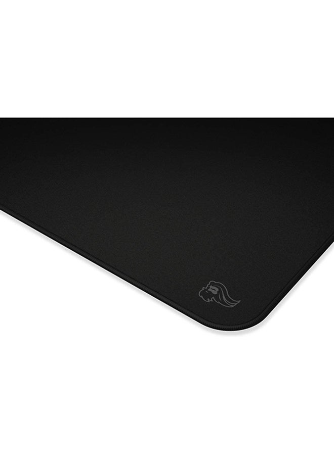Glorious - Glorious XL Gaming Mouse Mat/Pad - Stealth Edition- Large, Wide (XL) Black Cloth Mousepad, Stitched Edges | 16"x18" (G-XL-Stealth) - Image 1