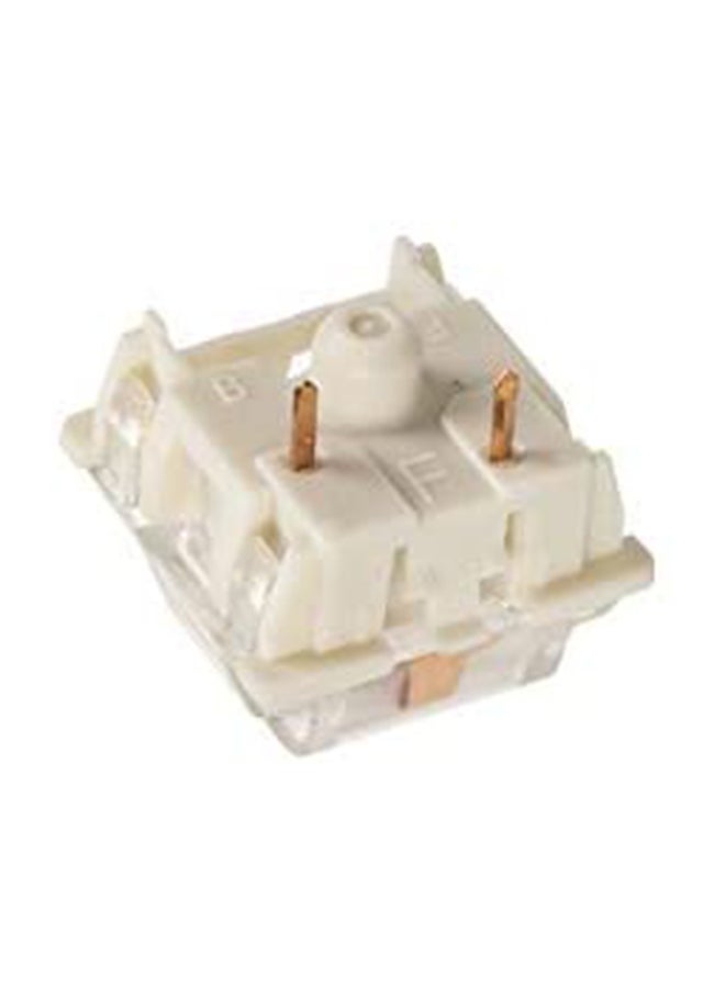 Glorious Gateron Green Mechanical Keyboard Switches (120 Pack) - Ultra-Light Linear For Rapid Typing & Gaming - 35G Actuation Force  - Image 2