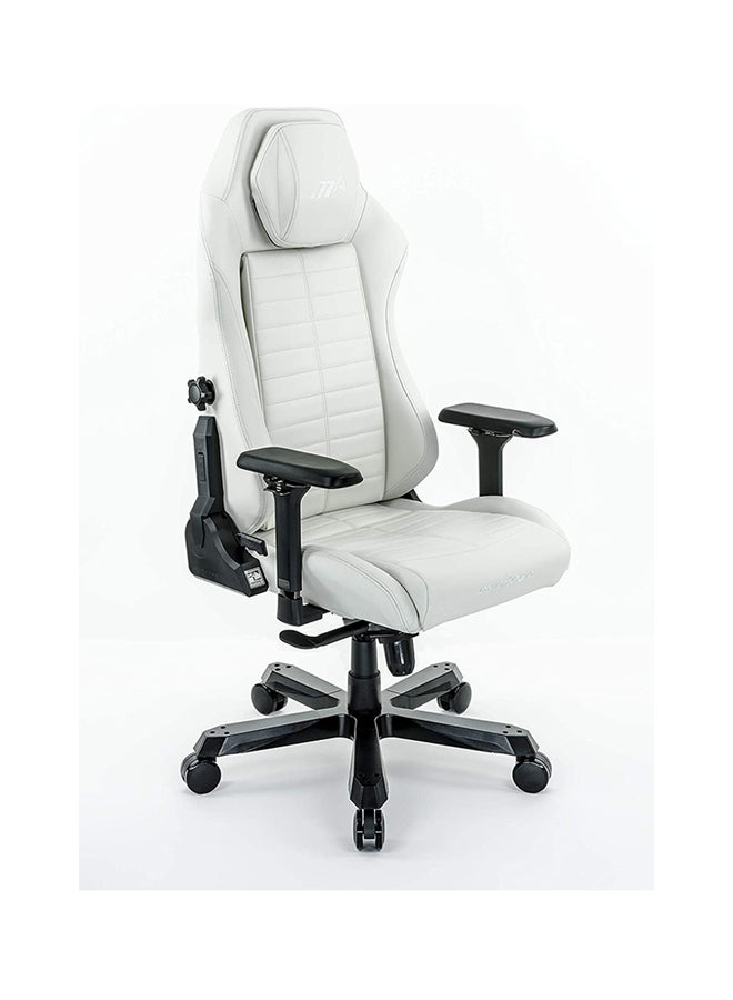 DXRacer 1238S Master Series Gaming Chair, Microfiber Leather, 4D Armrests, Multi-functional Tilt, 3" Casters, High Density Mold Shaping Foam, 220lbs Recommended Weight, XL Size, White | MAS-I238S-W-A3 - Image 2
