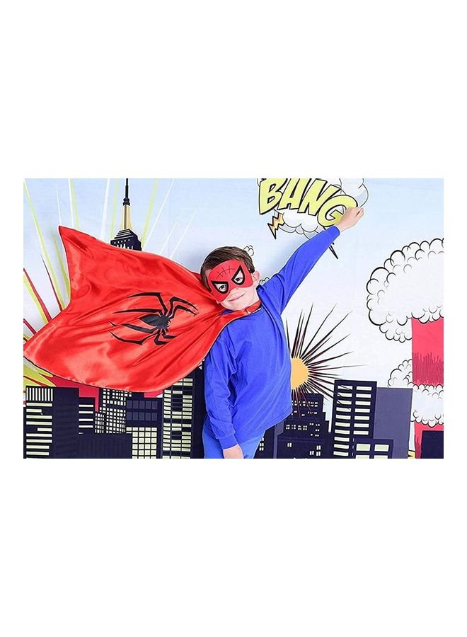 XiuWoo Double Sided Character Costume Cape And Mask Set  - Image 5