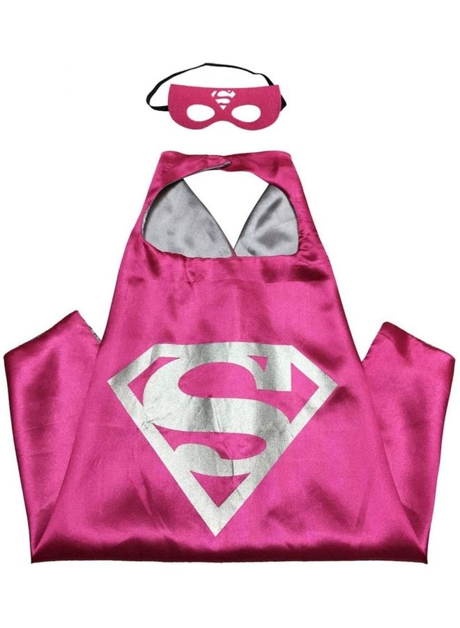 XiuWoo Double Sided Character Costume Cape And Mask Set 