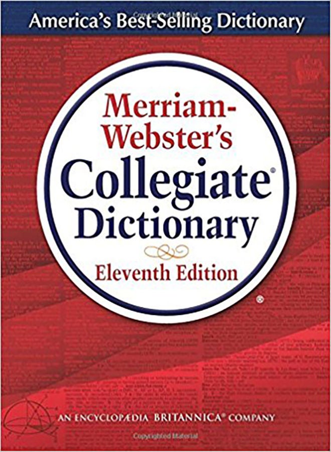 MERRIAM-WEBSTER'S Collegiate Dictionary 11th ed Hardcover English by Amy Krouse Rosenthal - 26-Dec-17