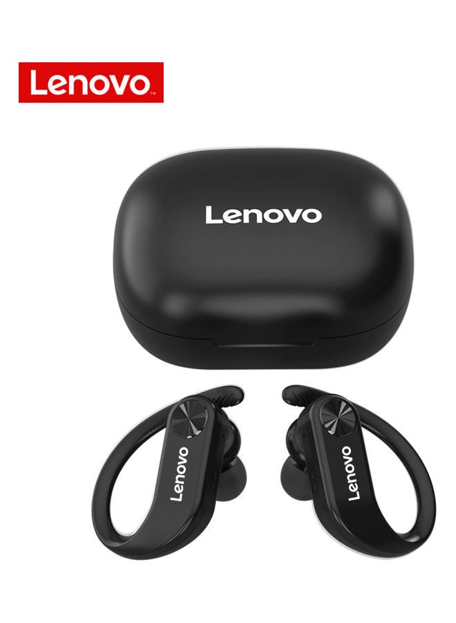 Lenovo BT 5.0 Wireless Ear-hook Headphones Black - Image 1