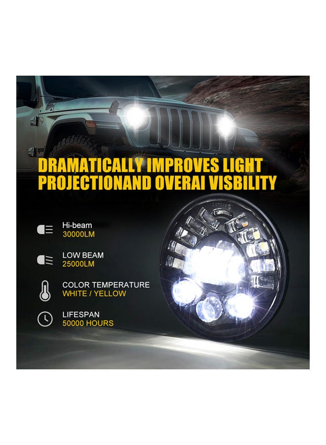 Generic - LED Headlights Replacement For Jeep Wrangler - Image 1