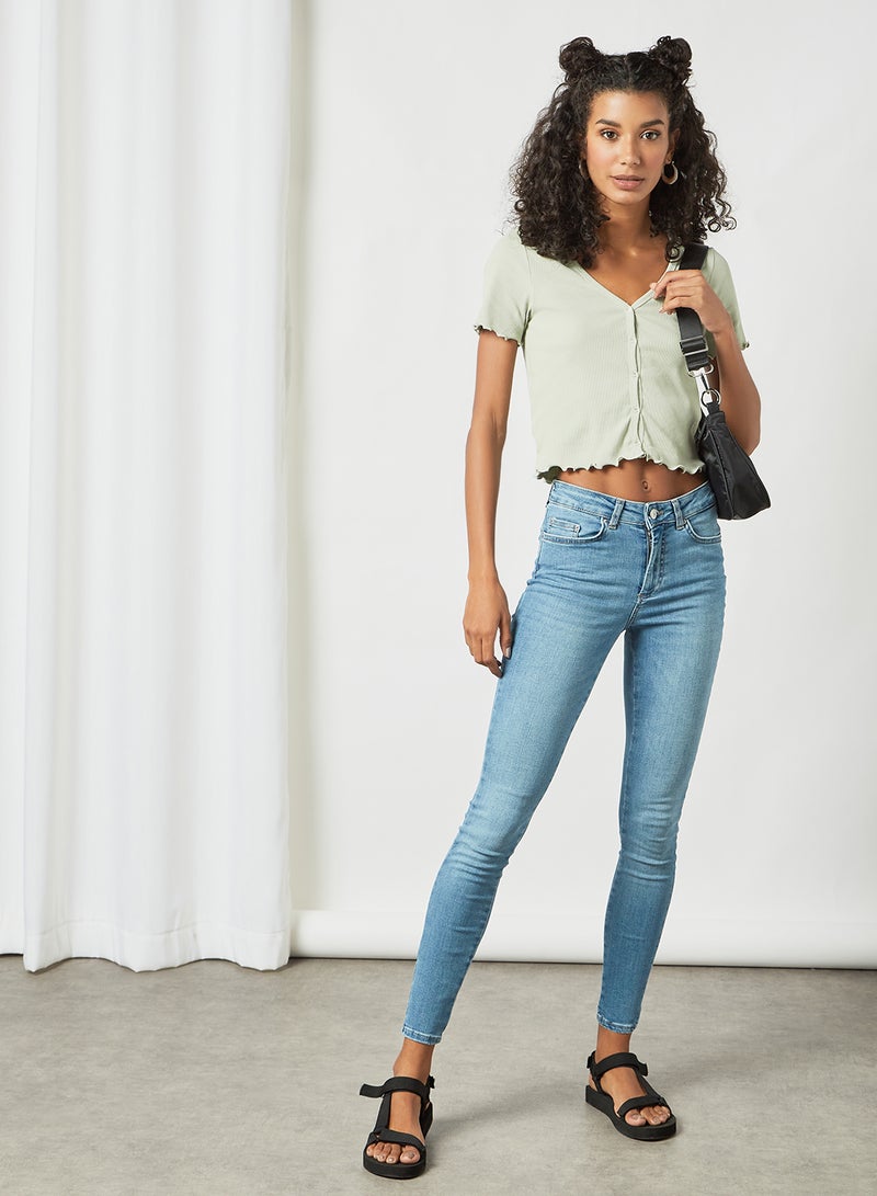 Slim Fit Jeans Light Blue