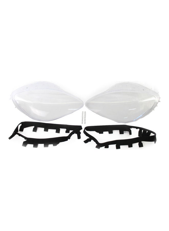 Generic 2-Piece Replacement Headlight Lens Cover For Corvette C6 2005-2013  - Image 1