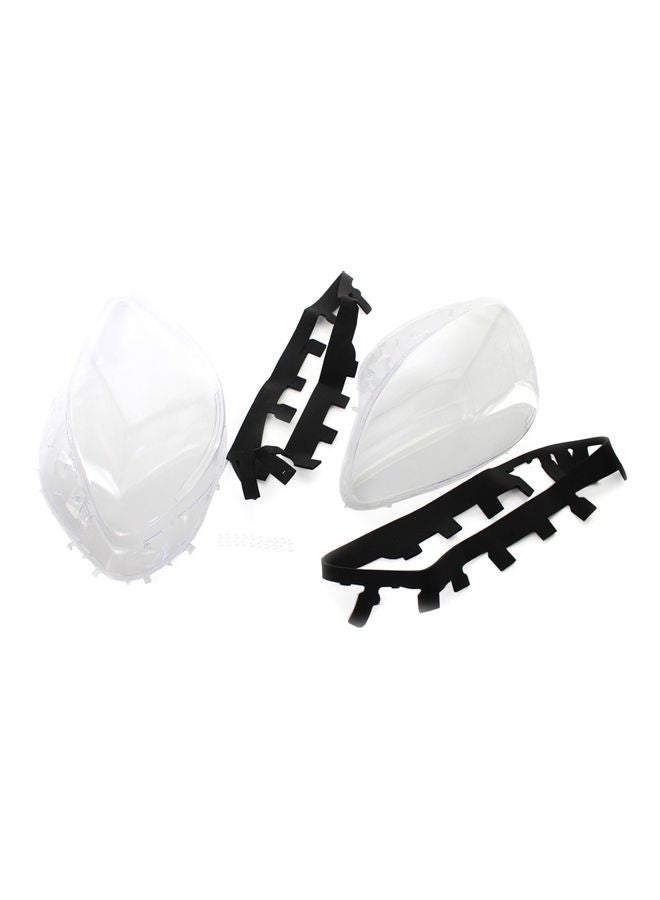 Generic 2-Piece Replacement Headlight Lens Cover For Corvette C6 2005-2013  - Image 5