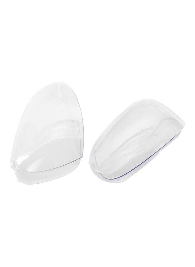 Generic 2-Piece Replacement Front Headlight Cover For VW Golf Jetta 2005-2009  - Image 3