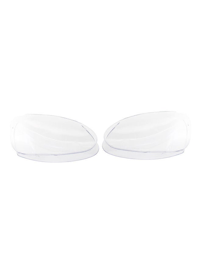 Generic 2-Piece Replacement Front Headlight Cover For VW Golf Jetta 2005-2009  - Image 4