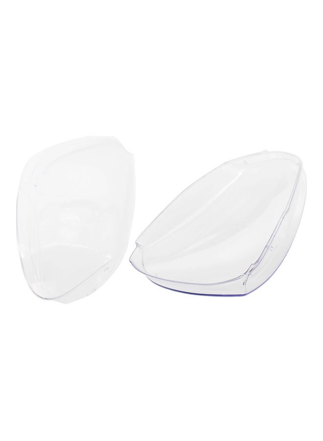 Generic 2-Piece Replacement Front Headlight Cover For VW Golf Jetta 2005-2009  - Image 5