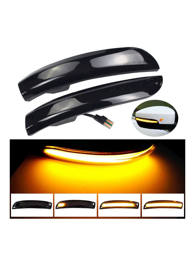 Generic 2-Piece Car LED Dynamic Turn Signal Blinker Light  - Image 3