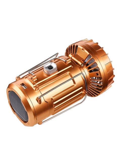 Multi-Function Solar Lantern Light With Fan 18.00x11.00x11.00cm