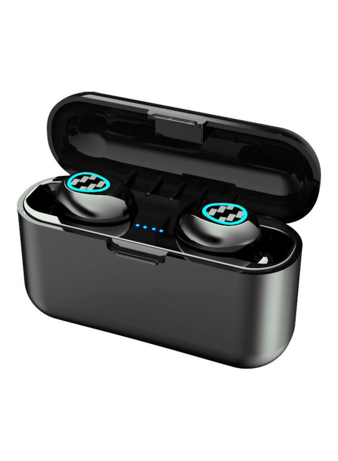 Generic Bluetooth Wireless Heavy Bass In-Ear Earbuds Black 