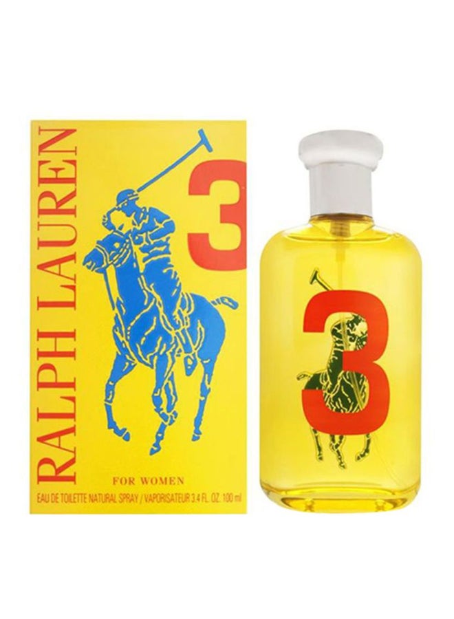 RALPH LAUREN Big Pony Yellow 3 EDT 100ml - Image 2