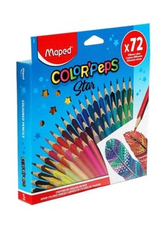 72-Piece Color Pencils Set Multicolour - v1624368387/N48501001A_1