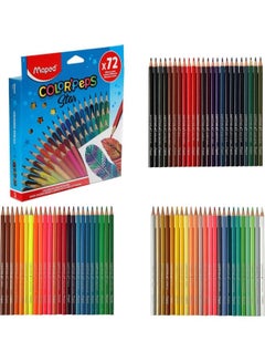 72-Piece Color Pencils Set Multicolour - v1624368387/N48501001A_2