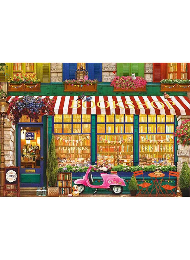 ايديوسا أحجيات قطع تركيب لصورة محل بيع الكتب مكونة من 4000 قطعة - Image 2