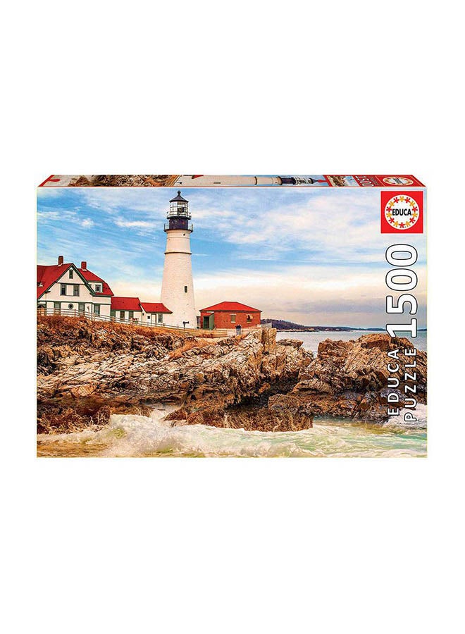 EDUCA 1500-Piece Light House On The Rock Puzzle Set - Image 1