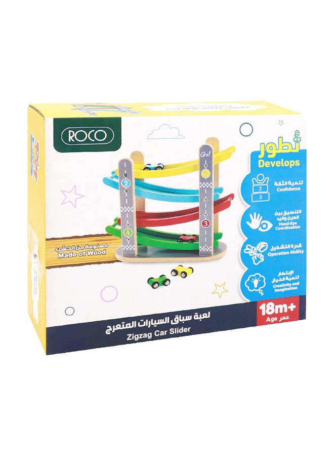 ROCO Zig Zag Car Slider Playset - Image 1