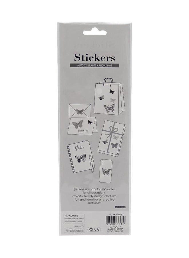 روكو ملصق بتصميم فراشة - Image 2