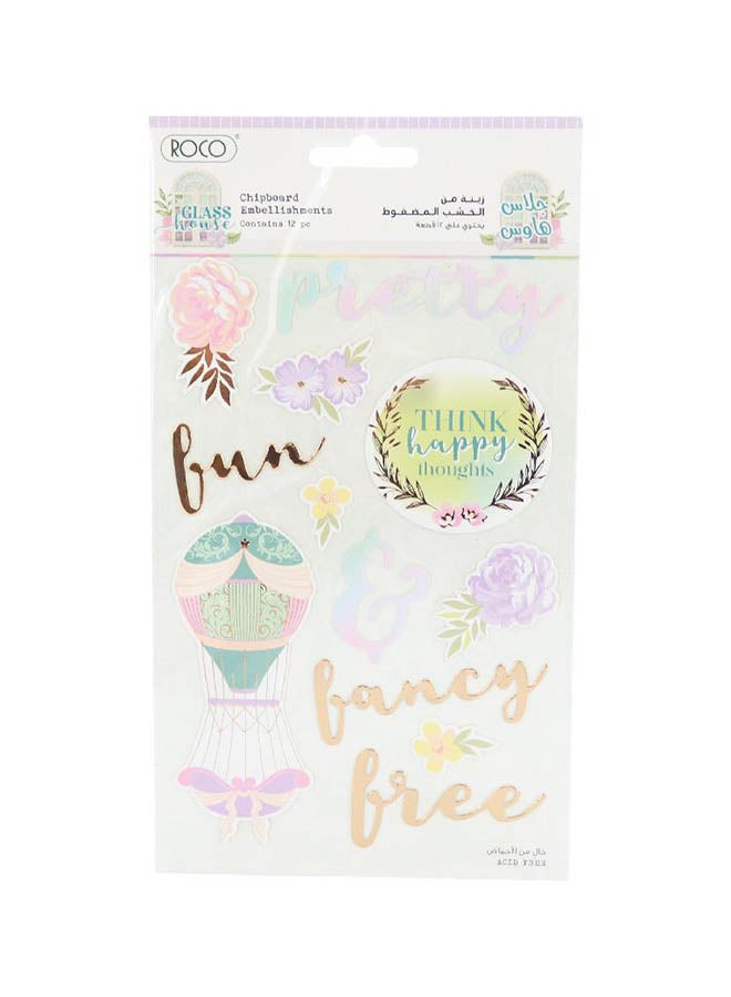 ROCO Glasshouse Assorted Color Sticker - Image 1