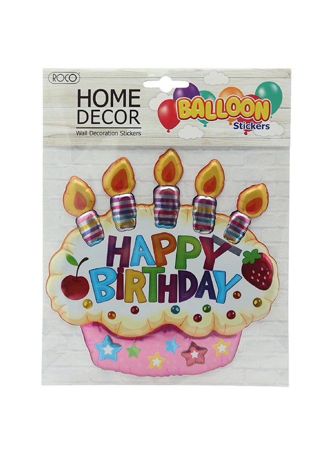 ROCO Happy Birthday Home Decoration Wall Sticker - Image 1