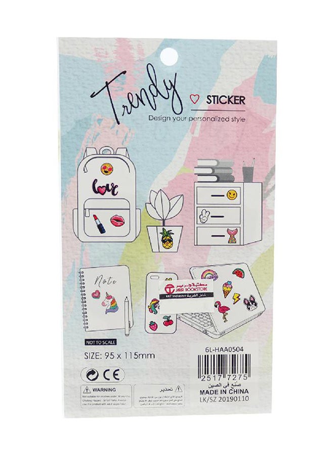 روكو ملصق تريندي بتصميم مكتوب عليه "LoL" - Image 2