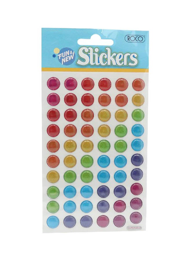 روكو ملصقات على شكل دوائر مرحة وجديدة - Image 1